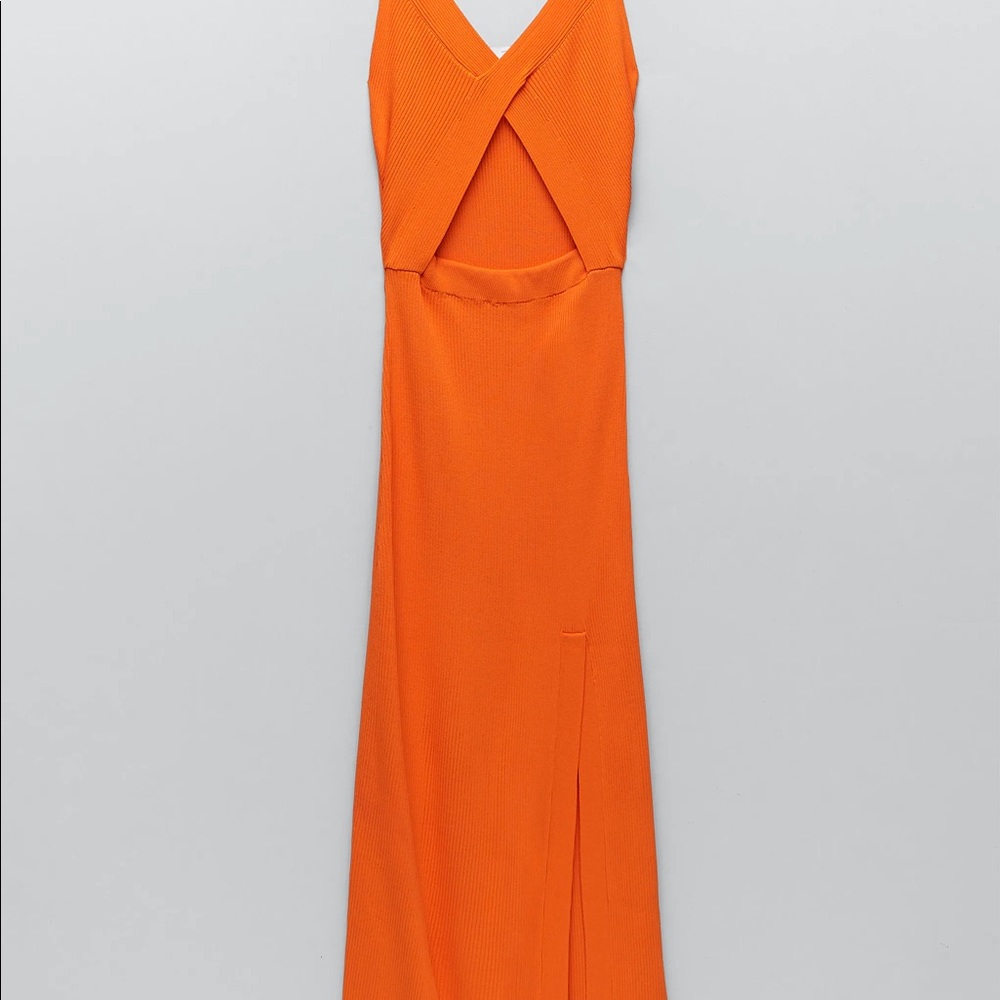 Zara cut out knit dress limited edition NWT